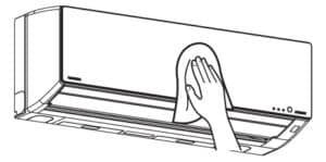 Slik rengjør du varmepumpens innedel